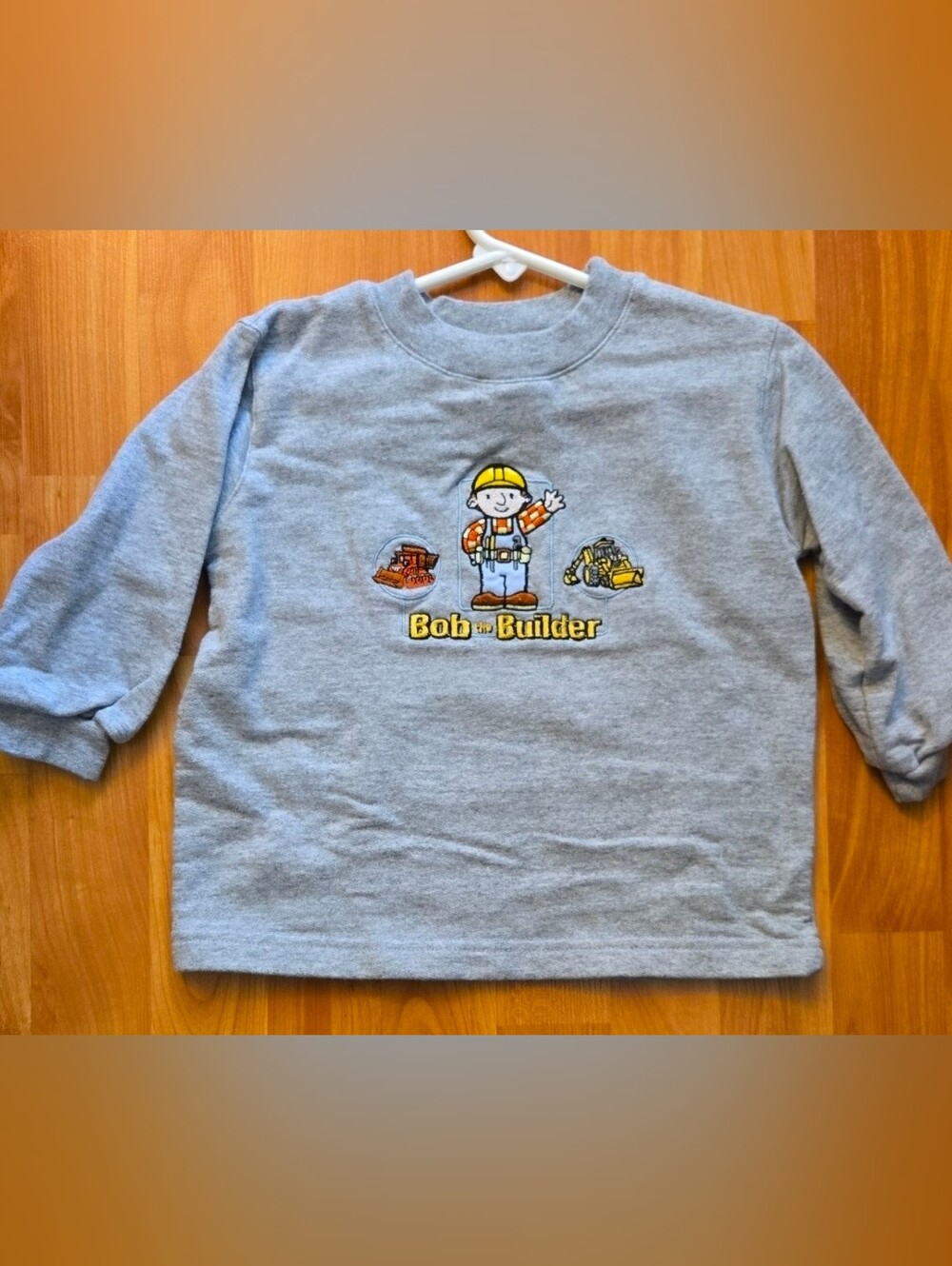 Vintage Bob the Builder Toddler size 2T Grey Sweatshirt